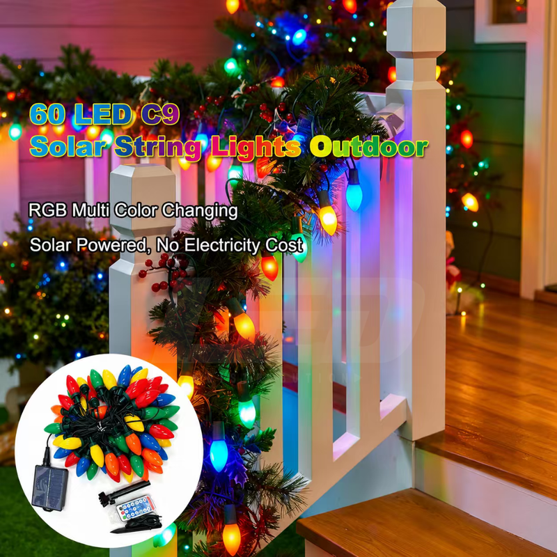 Load image into Gallery viewer, Solar String Lights Outdoor #7168

