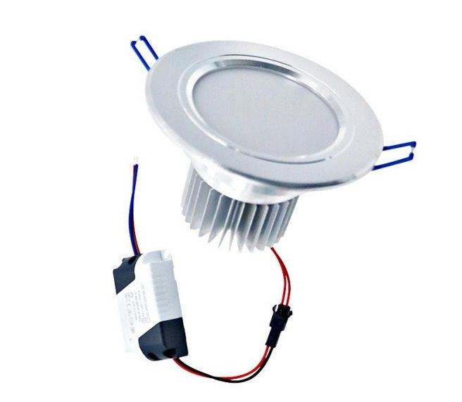 Load image into Gallery viewer, LED Recessed Downlight White 120volt 3watt-7watt-12watt-24watt
