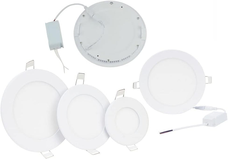 Load image into Gallery viewer, LED Ceiling Light Round Super SLIM Panel WHITE DIMMABLE 3watt-4watt-6watt-9watt12watt-15watt-18watt
