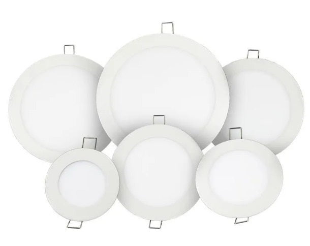 Load image into Gallery viewer, LED Ceiling Light Round Super SLIM Panel WHITE DIMMABLE 3watt-4watt-6watt-9watt12watt-15watt-18watt
