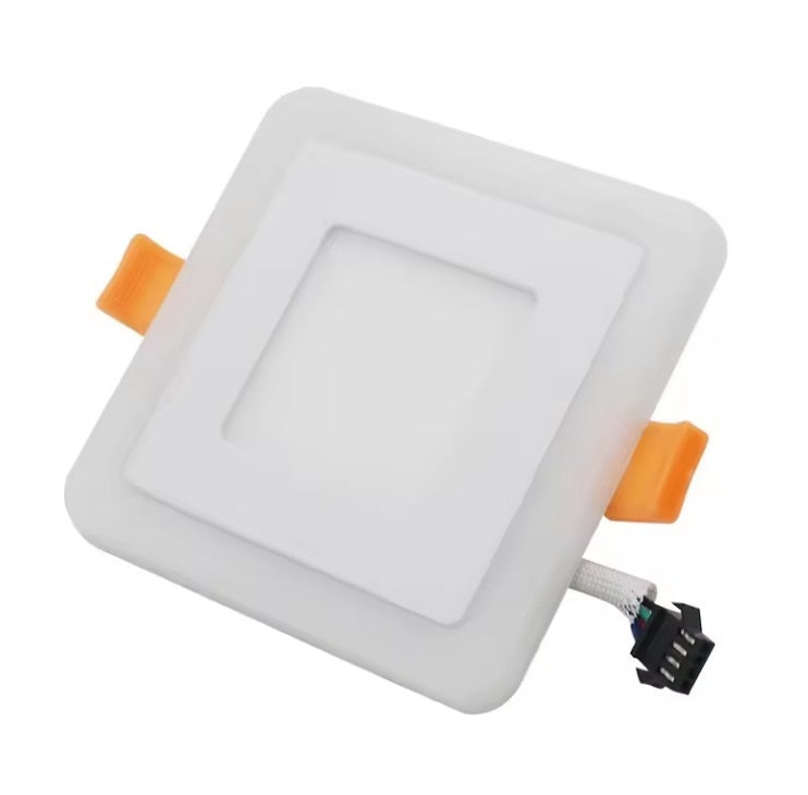 RGB Led Recessed Ceiling Panel Light Color Changing Round Ceiling Down ...