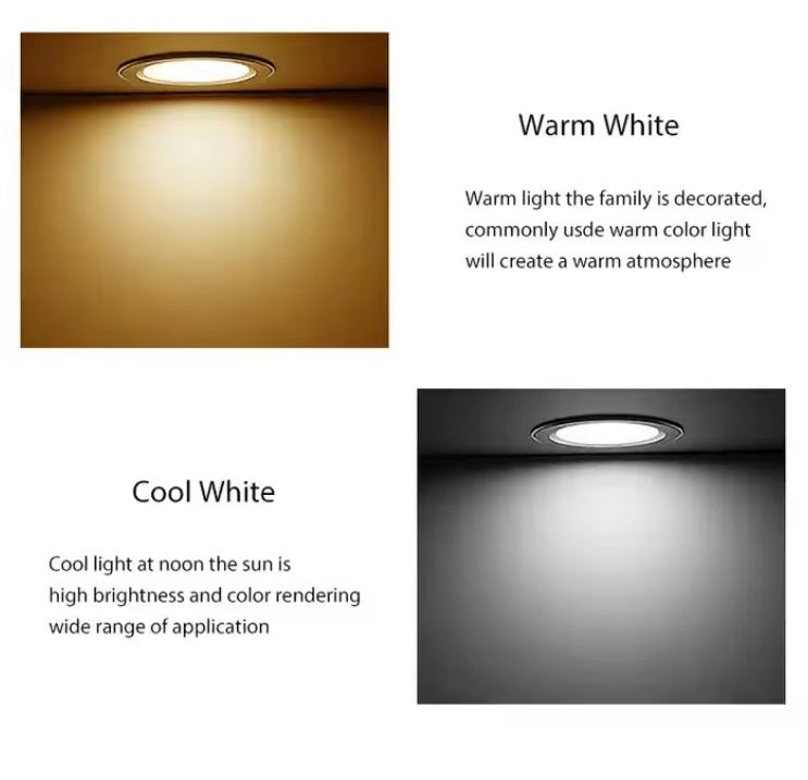 Load image into Gallery viewer, High Quality LED Downlight Ceiling 3watt-6watt-9watt Chrome 6500K Dimmer
