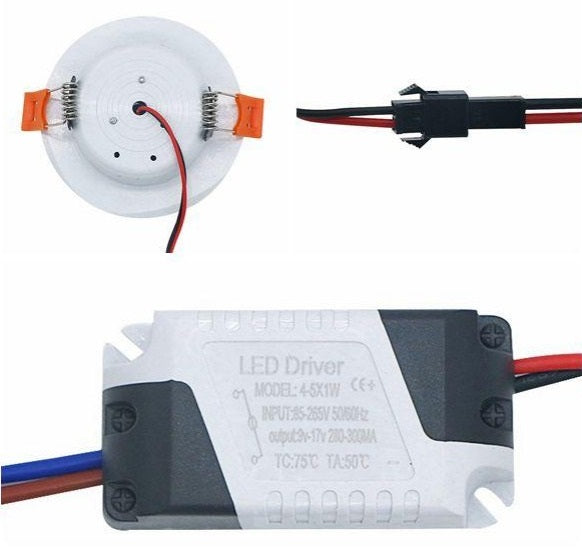 Load image into Gallery viewer, High Quality LED Downlight Ceiling 3watt-6watt-9watt Chrome 6500K Dimmer
