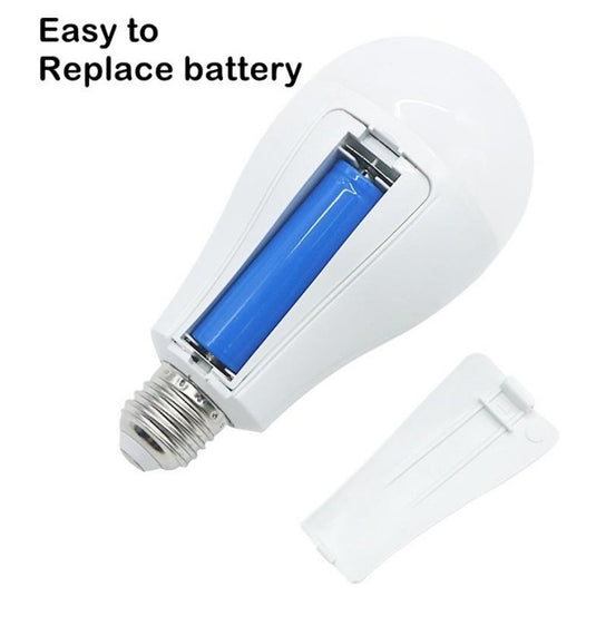 15W LED Emergency Lamp E27 85-265V Rechargeable