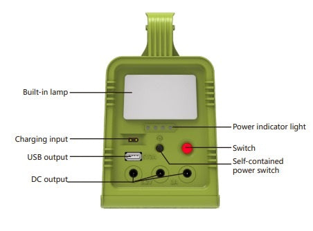 Load image into Gallery viewer, Energy Storage Lighting 4.0 - Smart Power (mobile charging) #0957
