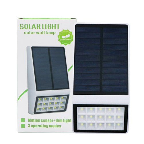 Load image into Gallery viewer, 15 LED 4W Solar Power Wall Light IP65 Waterproof Constant Lighting Solar Energy Lamp #0995
