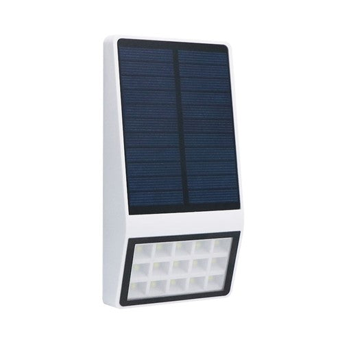 15 LED 4W Solar Power Wall Light IP65 Waterproof Constant Lighting Solar Energy Lamp #0995