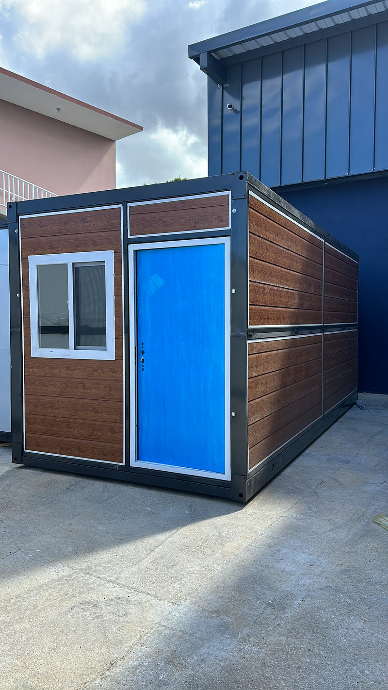 Load image into Gallery viewer, Folding Container Prefabricated House Home Mobile Portable Foldable Collapsible Office Storage Shop Hotel
