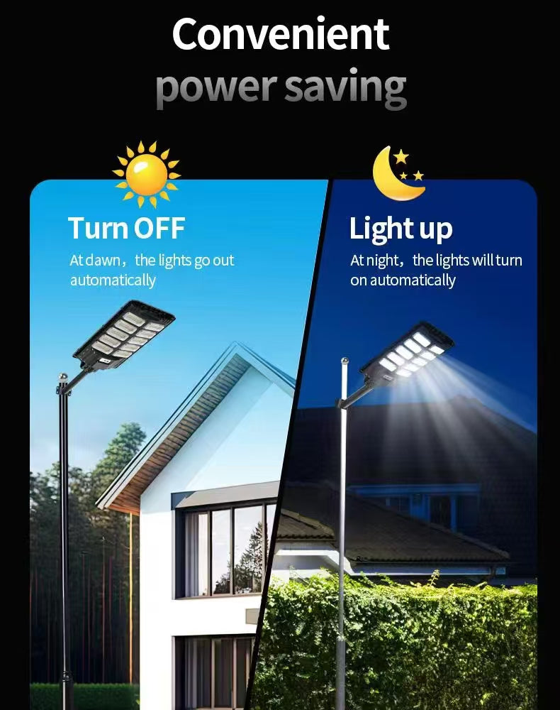 Load image into Gallery viewer, All In One 1000W Solar Street Light, PIR Sensor #Q1000
