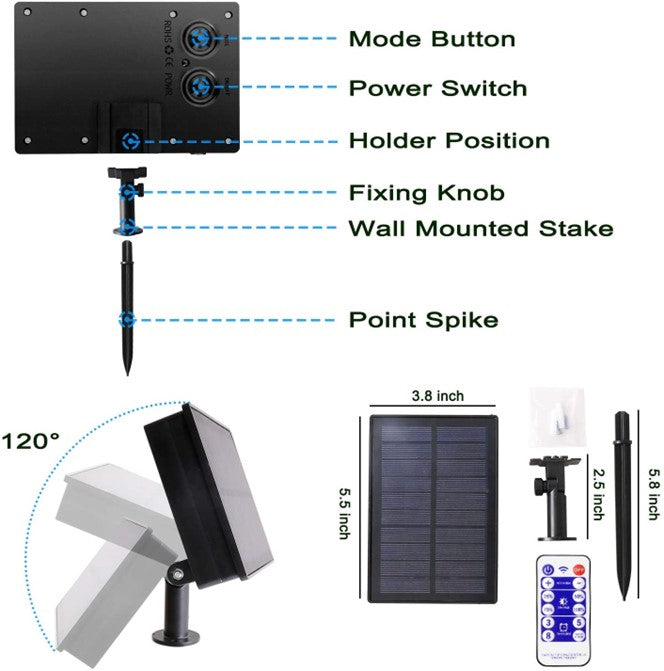 Load image into Gallery viewer, Solar LED String light 60LED Ball RGB With Remote #1017
