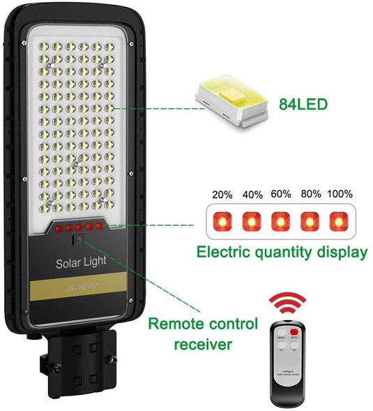 LED Solar Streetlight Waterproof IP65 80watt 120watt #1026 #1027