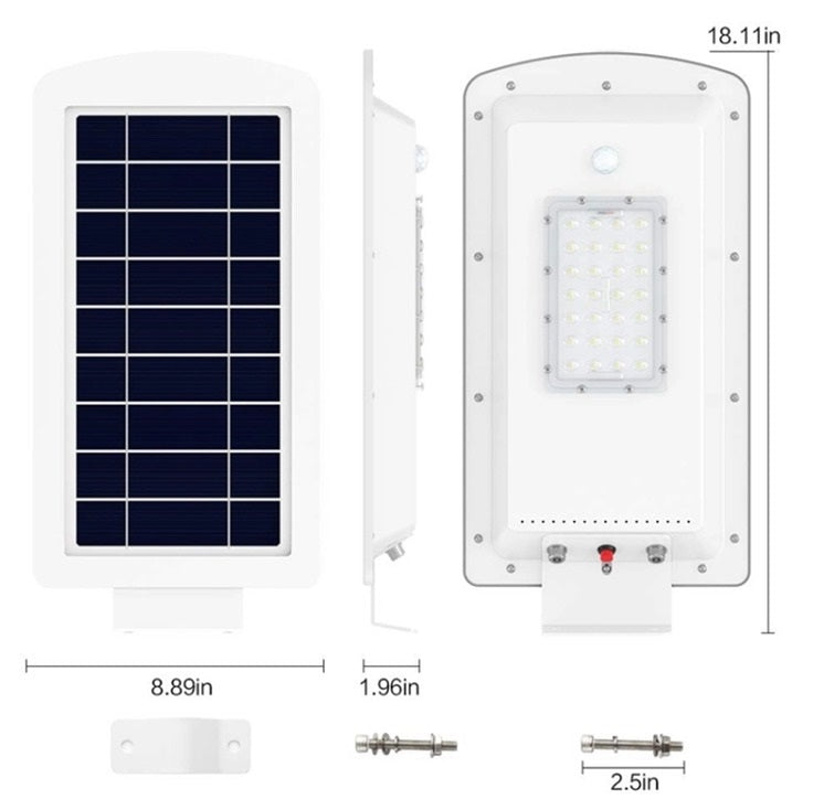 Load image into Gallery viewer, 15W 1500LM PIR Sensor All in One Solar Led Street #1076
