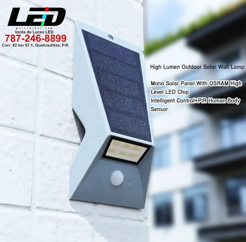 Load image into Gallery viewer, Slim Motion Sensor Wall Mounted Solar Light #1102
