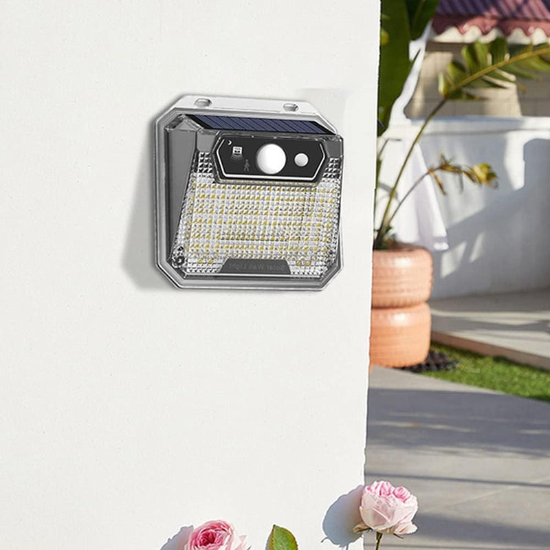 Load image into Gallery viewer, Solar Motion Sensor Lights Outdoor, 3 Lighting Modes Solar Flood Light IP65 Waterproof Security Light 6500K Super Bright #1120
