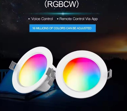 LED Ceiling 5watt-9watt-15watt Smart Bluetooth Mesh Downlight RGB+CCT