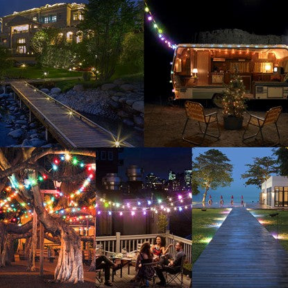 LED Solar String Lights