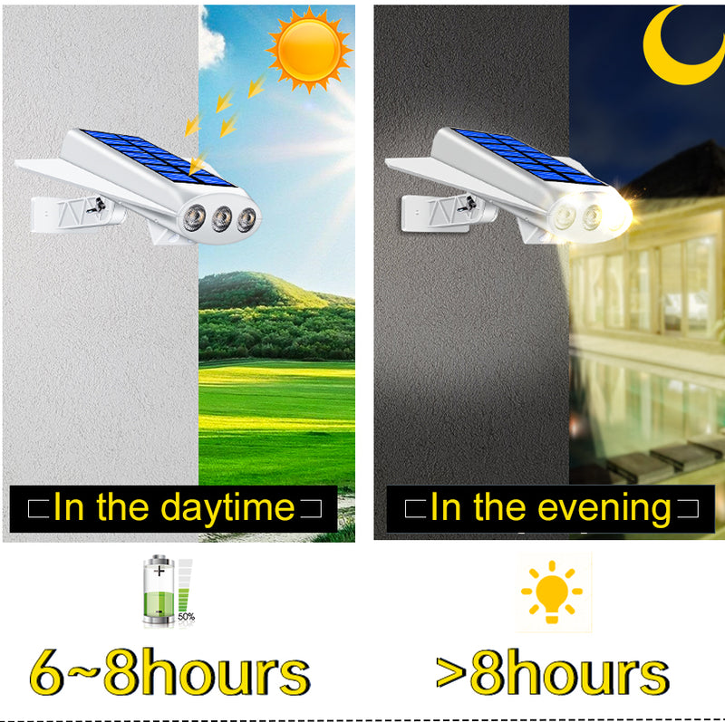 Load image into Gallery viewer, Solar Wall Light 3LED #1210
