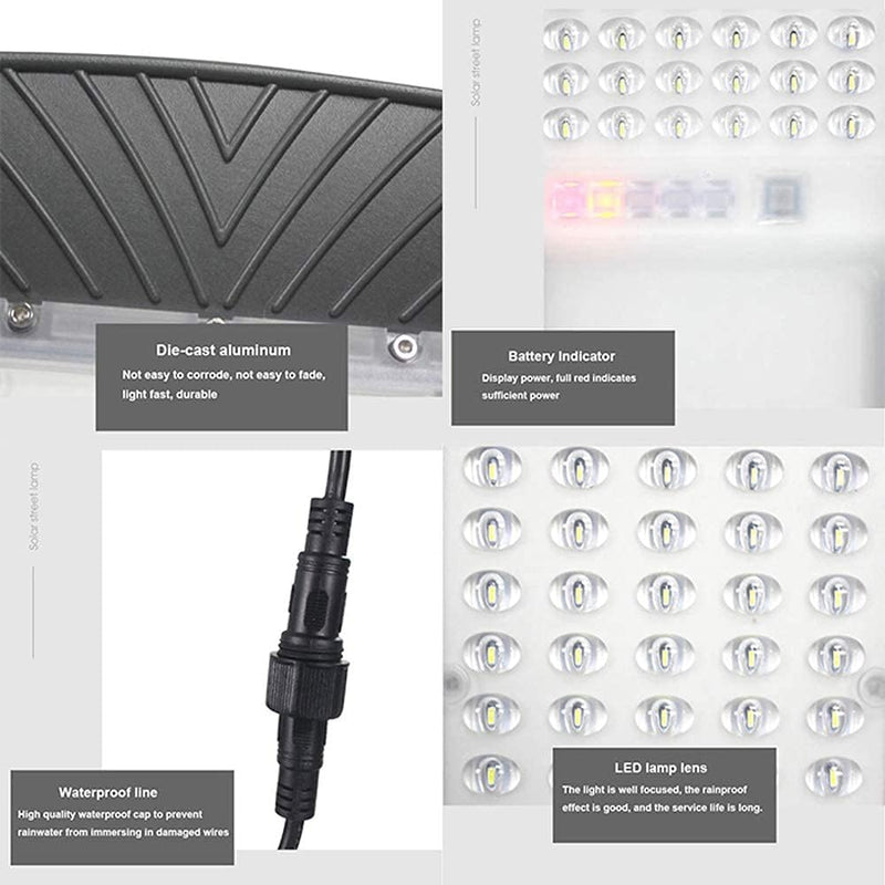 Load image into Gallery viewer, Solar Street Lamp Light Single Color IP65 Waterproof 60watt 90watt 120watt
