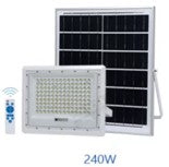 Solar Sensor Flood Light 160watt 240watt White Waterproof IP65