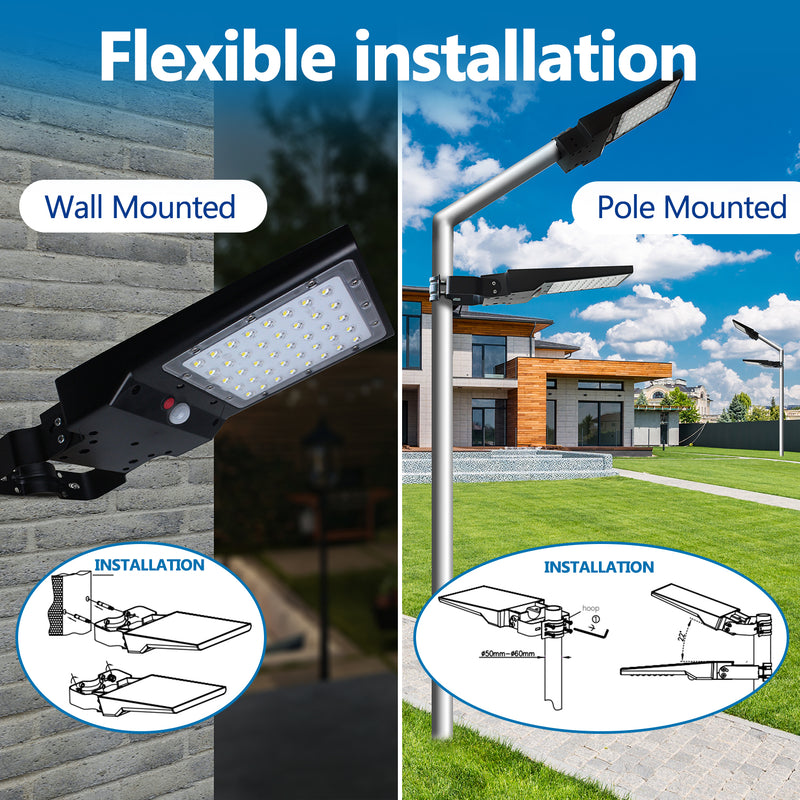 Load image into Gallery viewer, 40W All-in-one Solar Street Light #1336
