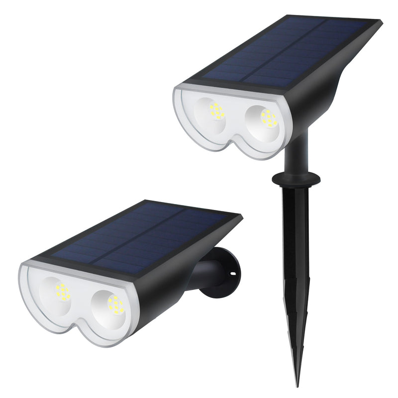 Load image into Gallery viewer, 2x16LED Solar Landscape Spotlight #1329
