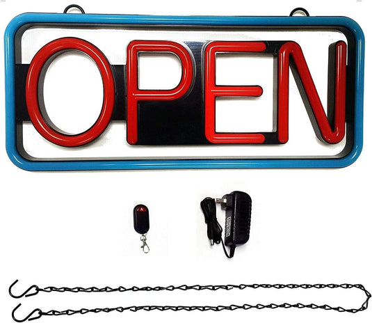 Ultra Bright OPEN LED Neon Sign Remote Control #1342 – LED Distribution