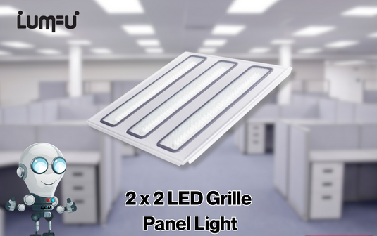 2x2' LED Grille Panel Light 10pcs BOX 6500K 36watt 10pcs BOX