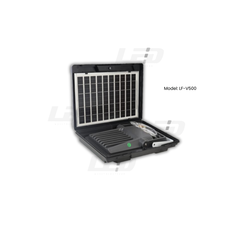 Load image into Gallery viewer, Solar Flood Light 500WATT   1,700LM  6500K #LF-V500
