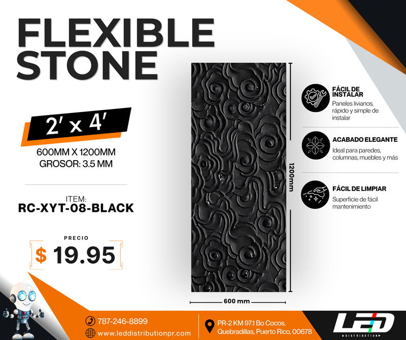 Load image into Gallery viewer, Flexible Stone Panels 2' x 4' ft.
