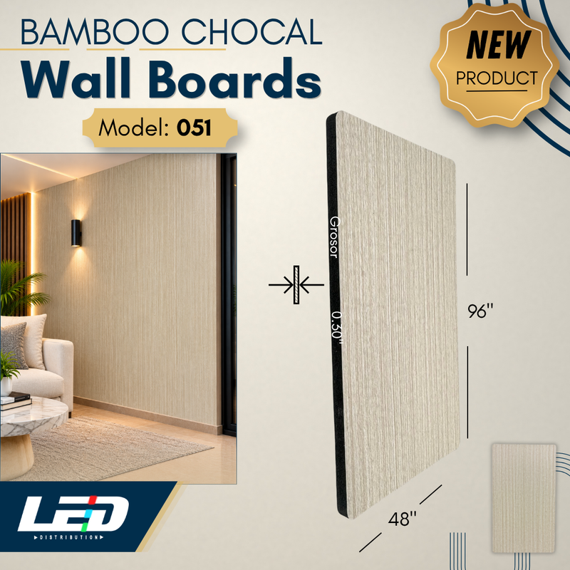 Load image into Gallery viewer, Bamboo Chocal Wall Boards 4'x 8' Interior Panel
