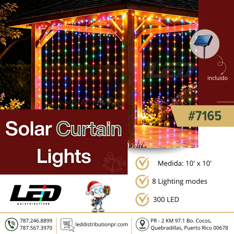 Load image into Gallery viewer, Solar Curtain Lights #7165
