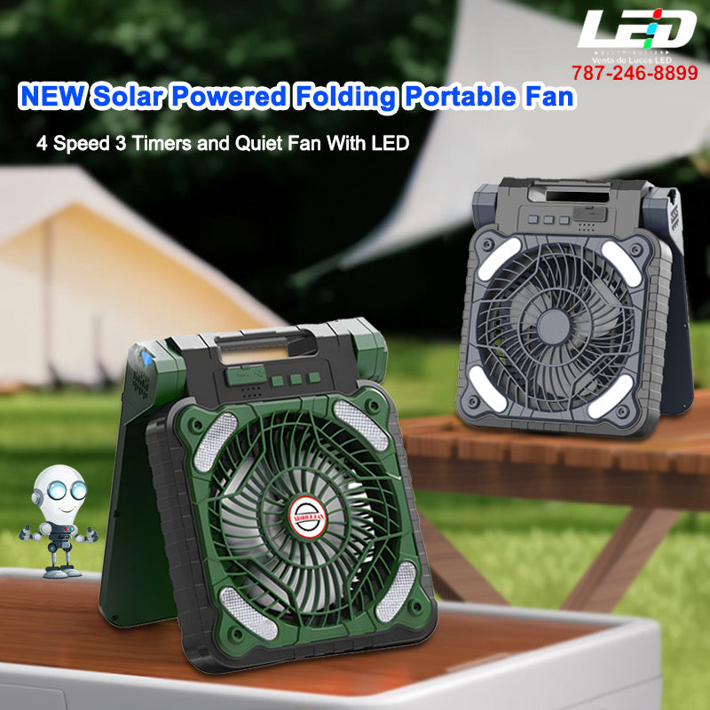 Load image into Gallery viewer, Portable Solar FAN #7055
