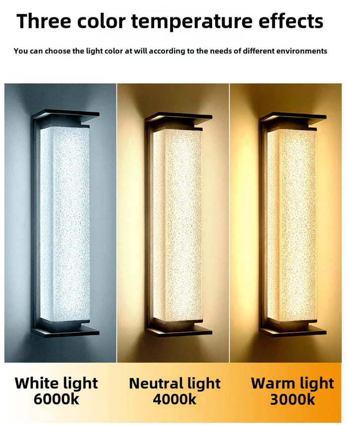 Load image into Gallery viewer, Decorative Led Solar Wall 45cm 3 CCT Outdoor IP65
