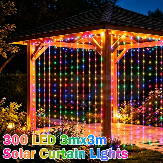 Solar Curtain Lights