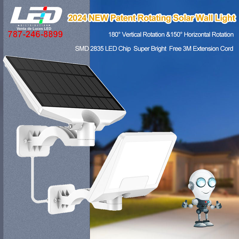 Solar Rotation Light Solar Flood Rotating Light #7047 – LED Distribution