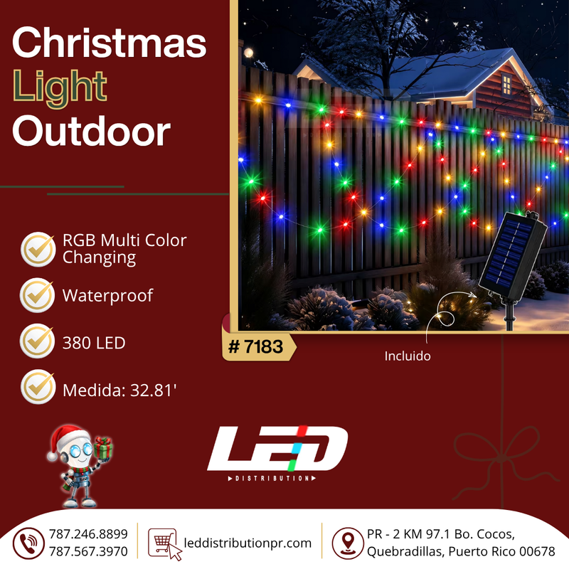 Load image into Gallery viewer, Christmas Light Outdoor #7183
