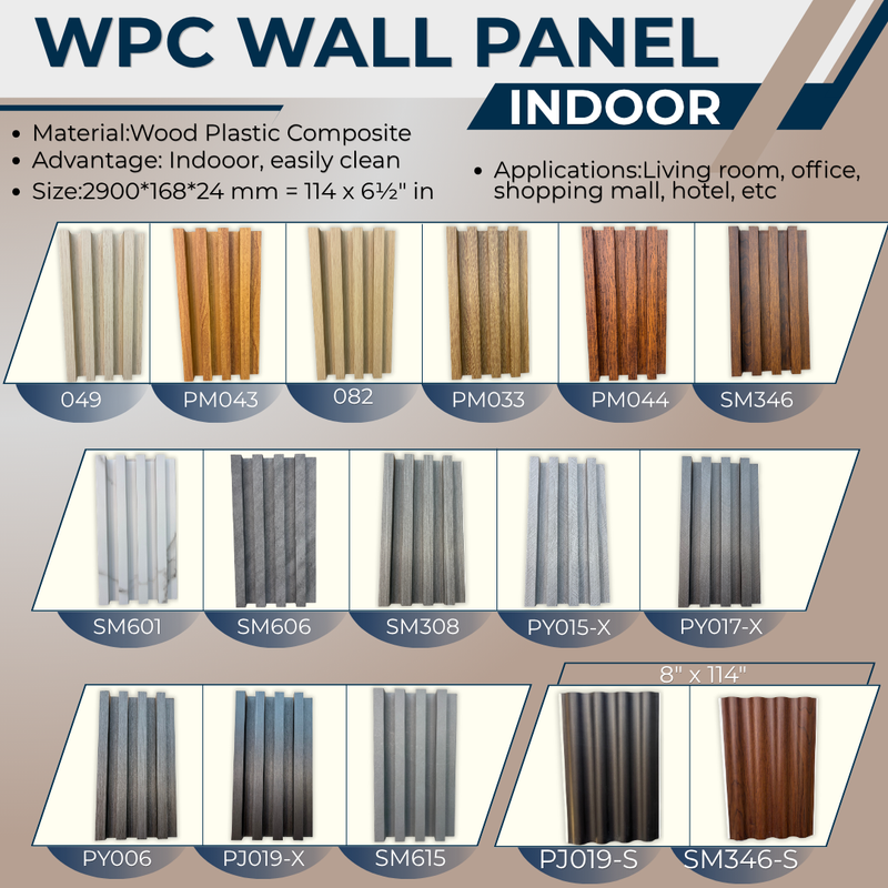 Load image into Gallery viewer, WPC Wall Panel INDOOR

