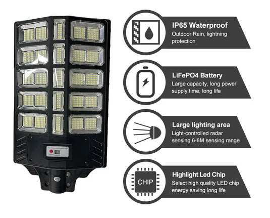 600WATT LED SOLAR STREET LIGHT