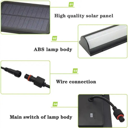 Solar Wall Lights Solar Lamp with Pull Switch and 3 Meter Line