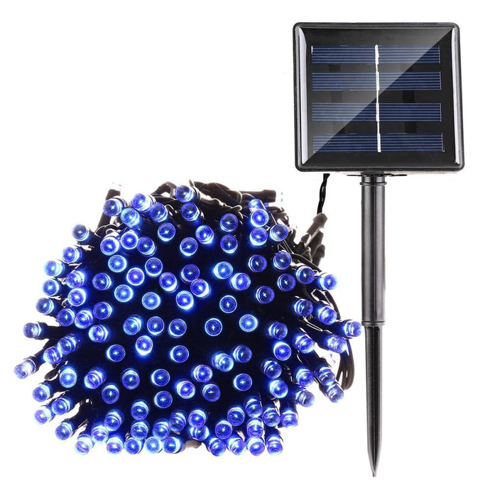 LED Solar String 200LED Blue #4175 no