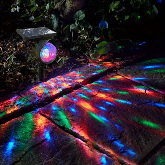 RGB Solar Rotating Projector Ball