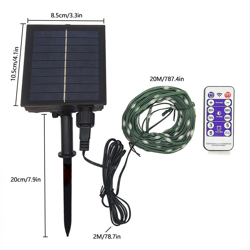 Load image into Gallery viewer, Solar Net 200LED String #4748
