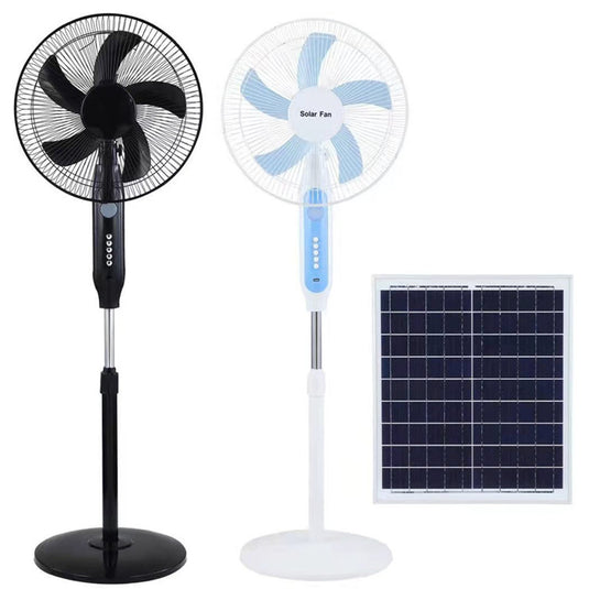 Rechargeable Solar Energy Fan, electric, with Solar Panel 25W