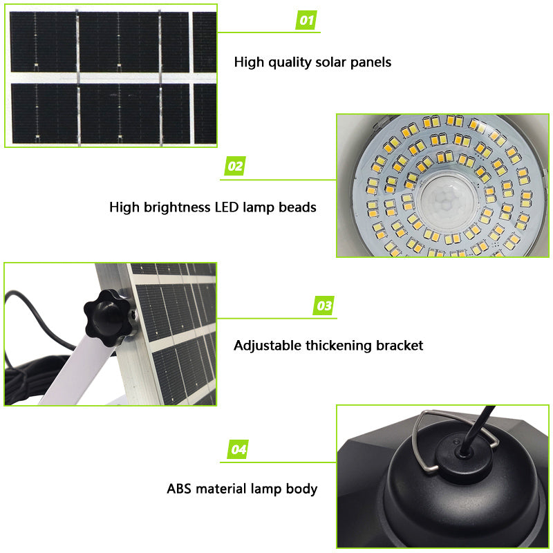 Load image into Gallery viewer, LED Remote Solar Outdoor Pendant Lights #6883
