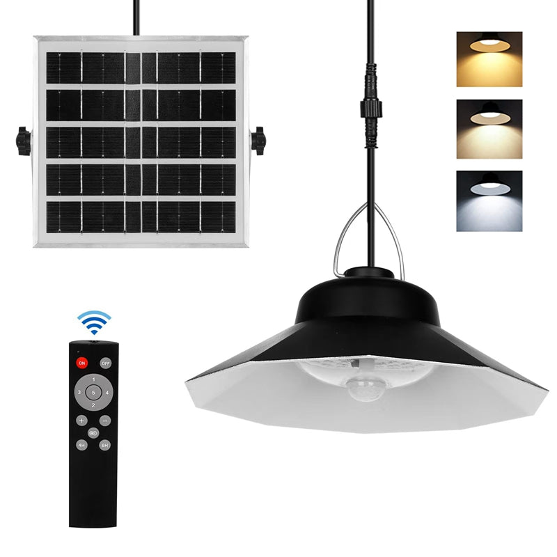 Load image into Gallery viewer, LED Remote Solar Outdoor Pendant Lights #6883
