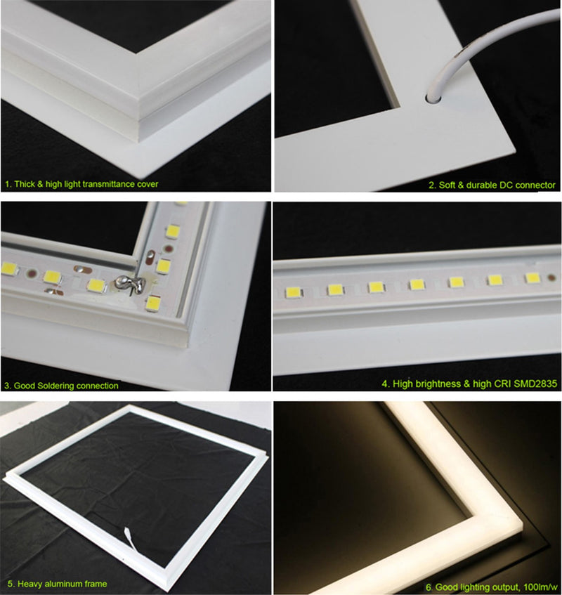 Load image into Gallery viewer, LED FRAME 2x2&#39; 10pcs BOX 6500K 36watt
