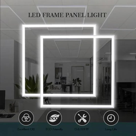 LED FRAME 2x2' 10pcs BOX 6500K 36watt