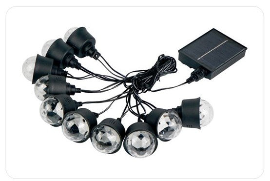 Load image into Gallery viewer, 10 Heads Solar LED String IP65 Waterproof #6954
