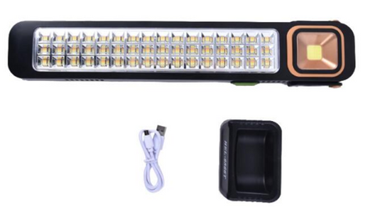 LED Emergency Light 48LED Solar Charging 45watt