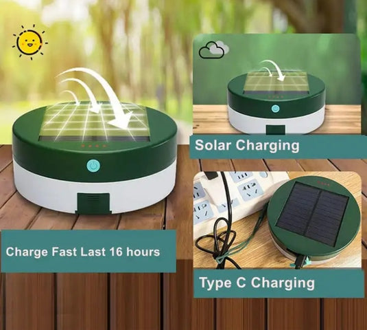 Smart APP Control Solar String Outdoor Camping